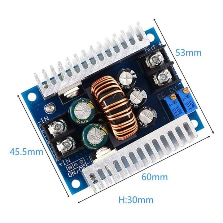 Step Down 300W 20A Module Buck Converter CC CV DC Supply Module 6V-40V to 1.2V-35V Voltage Regulator Reducer 4V 5V