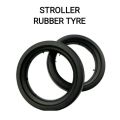 Baby Trolley Accessories Rubber Baby Stroller Wheel Tyre Stroller Replacement Durable Stroller Spare Part Pram Accessories Silent Bearings Pushchair Tire for Babyzenes Yoyo Yoya YuYu Infant Carriage Baby Pram. 
