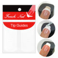 Guide Stickers Tips Design Decal French Manicure Nail Art Fringe DIY Salon New Stencil Professional. 