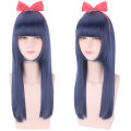 Main Shengda Poppin and Pipi Mei’s daily cos with bangs and tiger mouth clip cos wig. 