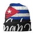 Streetwear Cuba Cuban Havana Flag Skullies Beanies Men Women Winter Warm Beanie Hat Cuban Patriotic Knitted Bonnet Cap for Ski. 
