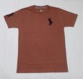 Polo Horse Embroidery on Large size, Round Neck, Half Sleeves Men's T-shirt. 