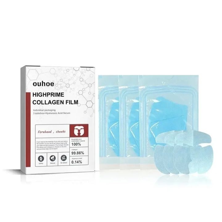 Collagen Film Paper Soluble Facial Mask Cloth Anti-Aging Water Face ...
