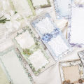 Panda Online 30 Sheets Lace Handmade Series Diary Note Memo Paper Diary Journal Decorative Scrapbooking. 