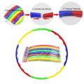 Athletics Ring Plastic Ring Hula Hoop Ring Exercise Ring Fitness Children Toy Athletics Hula Hoop Ring 26Inch Sports Ring Kids Ring Children Ring Multicolor. 