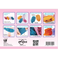 Deepsea Exfoliator Bath Gloves With Bath Ball Shower Body Scrub Gloves, Dead Skin Cell Remover Specially For Face Spa Body Cleaner Mitts. 