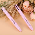 4 In 1 Multi-effect Waterproof Eyeliner Eyebrow Pencil Contour Pen Long Lasting Sweatproof pencil makeup pen for girls, lipstick highlighter brow liner, trendy portable pencil makeup Brow Contour Stencil Eyebrow Stamp Shaping Kit. 
