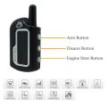 2 Way Motorcycle Alarm System Remote Control Vibration Alarm Long distance Alaram Theft Protection Scooter Motor Security Alarm Engine Start universal best for  YBR YBR-G YBZ YBDX 125 HONDA 150 GS 150 110 GR 150. 