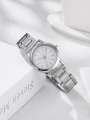 Fashionable Ladies' Silver Watch Set - New 6PCS Luxury Watch Collection for Women. 