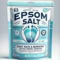 Epsom Salt 500g for Pain Relief and Relaxation, Guaranteed Relief for Foot Pain, Swelling & Soreness Luxury Bath Salt for Women and Men, 100% Pure Magnesium Sulphate. 
