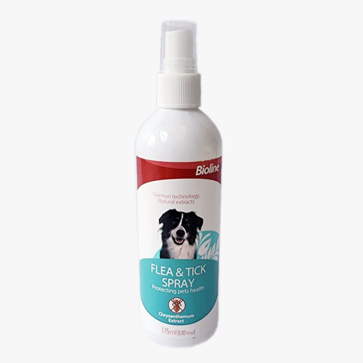 Bioline Dog Flea & Tick Spray 175 ml