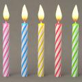 Pack of 24 Multi Color small Birthday Candle With Holders | Cake Candle | Anniversary Cake Candle | Party Cake Candle| Imported Quality Candle | Cake Topper Candles | Blue Yellow White Pink Candles| 6 cm Long Candles| Mini Candle for Cake. 