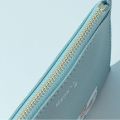 IVORY1 Cute Women Wallets Fashion Design Bank Card Holder Bag Korean Style Wallets Portable Cat Solid Color PU Leather Ultra Thin Simple Short Clutch Bag/Multicolor. 