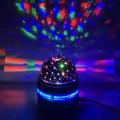 360° Rotating Star Projection Lamp LED Galaxy Starry Sky Night Light USB Charging Ambient Light Romantic Starlight Projector Children Bedroom Star Moon Table Bedside Lamp Decoration. 