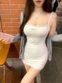 XXOO Dresses Gaun Perempuan Dewasa Casual For Women Pub Summer Women's Lace ing Suspender Dress Sexy Hip Short Skirt. 