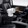 130W Car Heater Defroster Defogger 360° Rotary Safe Fast Heating Fan Long Distance and Large Range. 