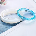 Transparent Silicone Mold Resin Bracelet  Resin Molds Making Tools. 