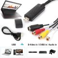 Easy Cap Capture Video Adapter with Audio | USB 2.0 | DVD, VCR Record to PC DC60. 
