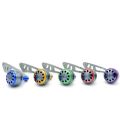 CAMEKOON Aluminum Alloy Handle Strong Durable Single Fishing Reel Rocker for Baitcasting Reel Fishing Tackle-aurum. 