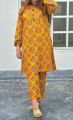 Leaf printed  stitched 2pc dress by Stylixh colletion for women and young girls. 