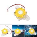 Micro-Hydro Generator F50 DC Water Flow Pump Turbine Hydroelectric Power 5V/12V/80V Low Noise. 