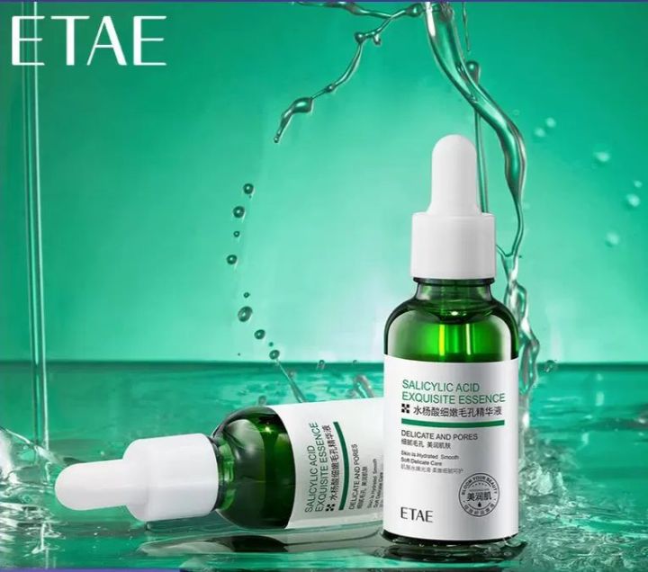 ETAE Salicylic Acid Serum 30ml AntiAcne, Pore Minimizing, Oil