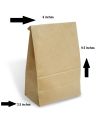 Kraft Brown Paper Bags Small Lunch Bags for Packing Lunch and Snacks and Used For Arts & Crafts Projects. 