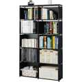 Competitive Price Thickened Book Rack Shelf Portable Metal Book Shelves, Folding Book Rack Almirah Design, Large Capacity Storage Shelves for Books, Toys , Light Weight Grocery. 