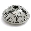 Folable & adjustable Stainless Steel silver Vegetable multi purpose Steamer (medium size). 