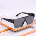 Sweet Basil Oversized Frame Sunglasses Men Women One Lens Goggles Big Sun Glasses Rimless Eyewear Uv400 Gafas De. Sol. 