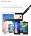 Aluminum 2 In 1 Ball Pen Touch Screen Stylus For iL phonne & Android Phone - Pink. 