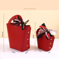 Gift Bag Leather Packaging Bags Party Supplies Small Leather Bag Exquisite Candy Box. 