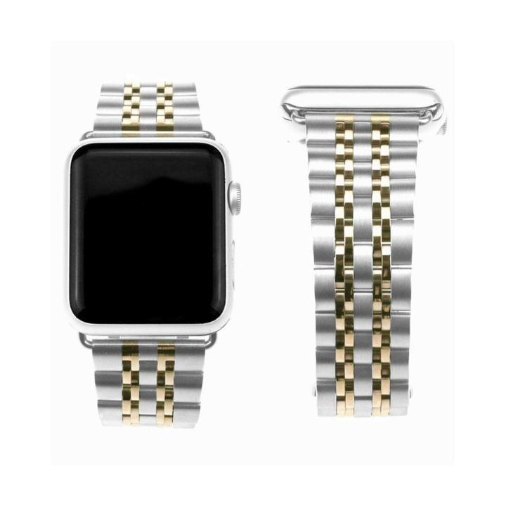Apple Watch Stainless Steel Strap 42Mm - Silver Gold