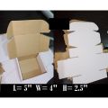 Pack of 50 Cardboard Hard Boxes For Courier & Gifts Packing. 