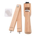Leather Strap Cutter Adjustable Strip Craft Cutting Tool with Clear Scale for DIY. 
