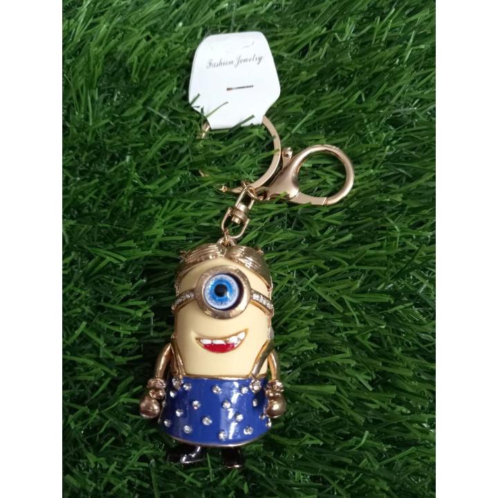 STUART Minions Keychains Prefect for Kids Boys Girl Bag Key Chain Hanging Keychain for Girls best gift for Birthday