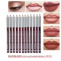 Miss Rose Kathleen 2 Pcs Eyeliner & Lip Liner Pencil. 