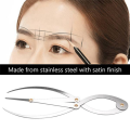 NCANRUI 1 Pcs Mean Calipers Golden Ratio Calipers Stainless Steel Eyebrow Ruler 1:1.618 Measure Tool for Tattoo Makeup. 