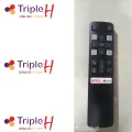 TCL Smart TV Remote Control Universal Remote With Social Buttons Small Size Black Color (Without Voice Command) Triple H. 