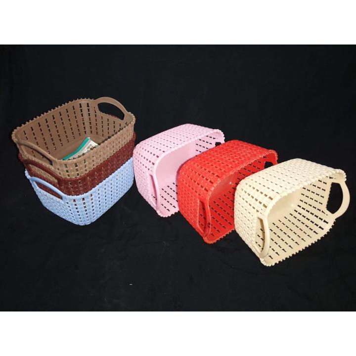 2%20Small%20Storage%20Basket%20For%20Small%20Items%20Storage%20Multicolour%20-%20Image%202