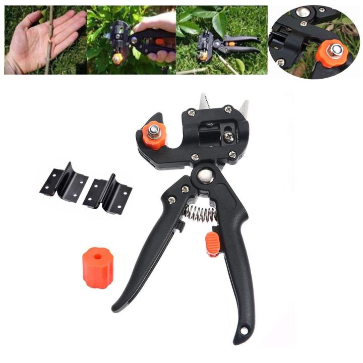 Professional Grafting Tool Garden Graft Pruner, Promote Plants Healing and Growth, Efficient Gardening Grafting Scissor Carbon Steel Comfort Handle