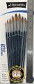 brushes pack of 10 long handle round tip Professional Range:. 