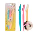 Pack Of 3 Twinkle Eyebrow Razor- Eyebrow Face Hair Removal Razors Trimmer Shaper Shaver-Eyebrow shaper for girls & womens -Eyebrow Razor For Beautiful Face and Skin -Twinkle Eyebrow Razer Hair Removeable Razor. 