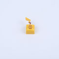 Gaming Keycaps Universal Cute Cartoon Shape Resin Keycap for Mechanical Keyboards Yellow Pikachu. 