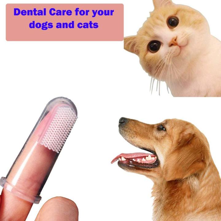 Dog & Cat Super Soft Silicone Finger Toothbrush New Arrival Cat Dog Toothbrush