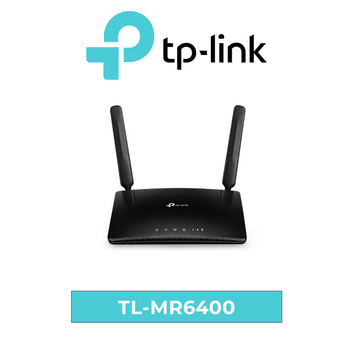 TP-Link 300 Mbps Wireless N 4G LTE Sim Router - MR6400