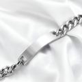 Engraved Name Bracelet Gift For Men-Women-Boys-Girls | Silver | Black | Gold. 
