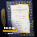 Customized Marriage Certificate for Couple Signature with Frame | Craftale. 