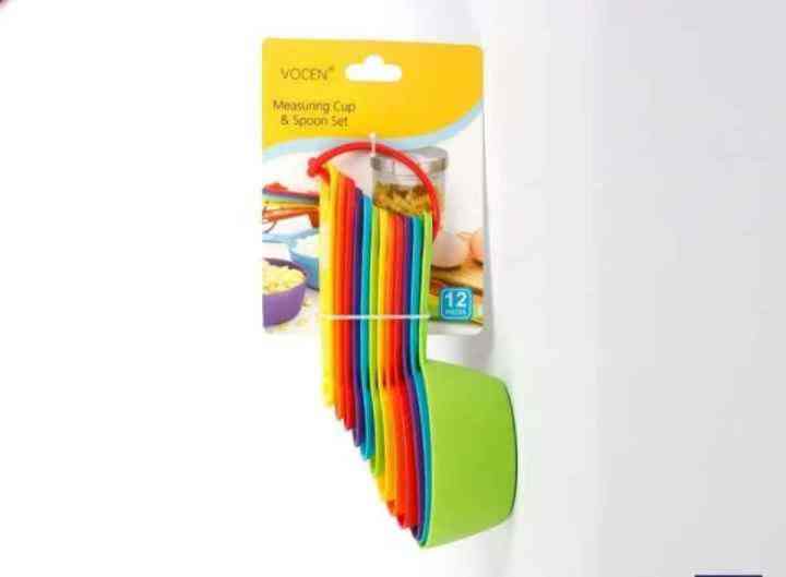 Measuring%20Cup%20And%20Spoon%20Set%2012%20Pcs%20Kitchen%20Cooking%20Measuring%20Tools%20Plastic%20Measuring%20Cups%20And%20Spoons%20Set%20-%20Image%203