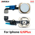 5Pcs，New For iPhone 6 6s 7 8 Plus 5s Fingerprint Sensor Home Return Key Menu Button Flex Ribbon Cable. 